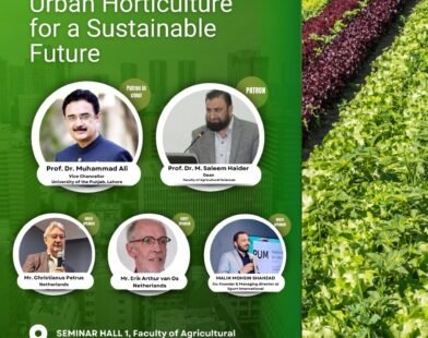 International seminar on Urban Horticulture for sustaiable future